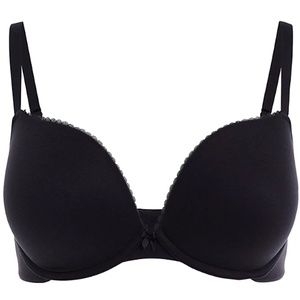 TORRID CURVE BODY BLACK PLUNGE BRA 46D